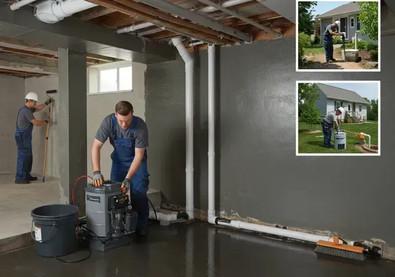 Basement Waterproofing and Flood Prevention process in North Charleroi, PA